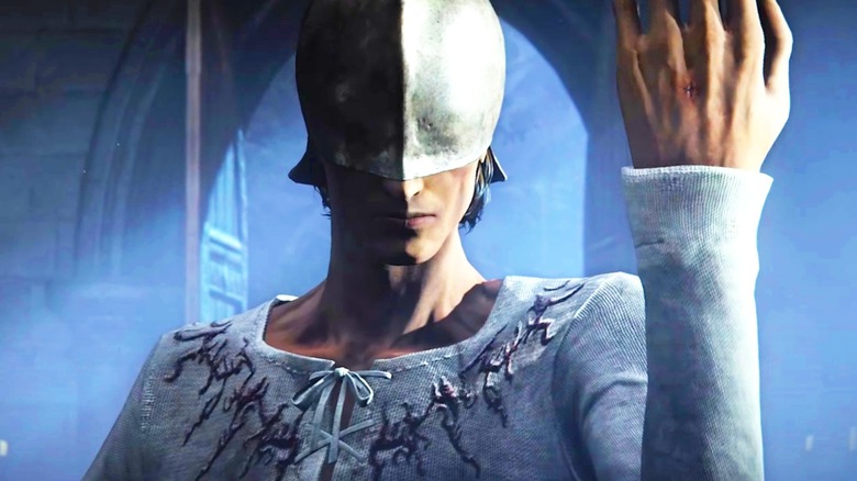 A masked character from the video game 